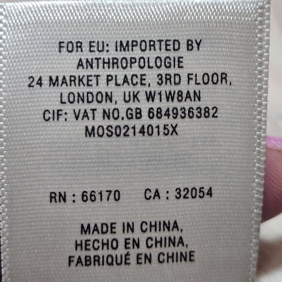 Meadow Rue Women’s Blush Med Top Embroidered Feminine Cottagecore Romantic - Picture 13 of 16